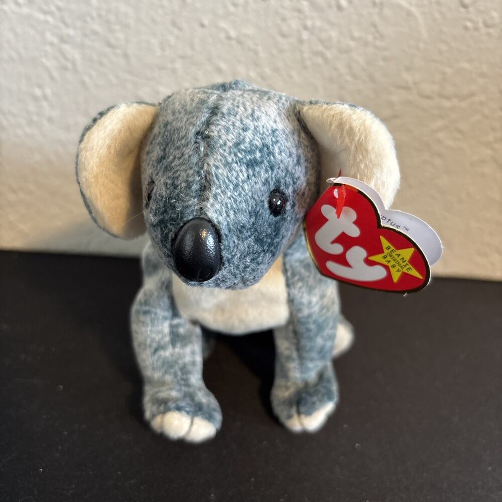 Ty Beanie Baby Eucalyptus the Koala Bear DOB April 28, 1999